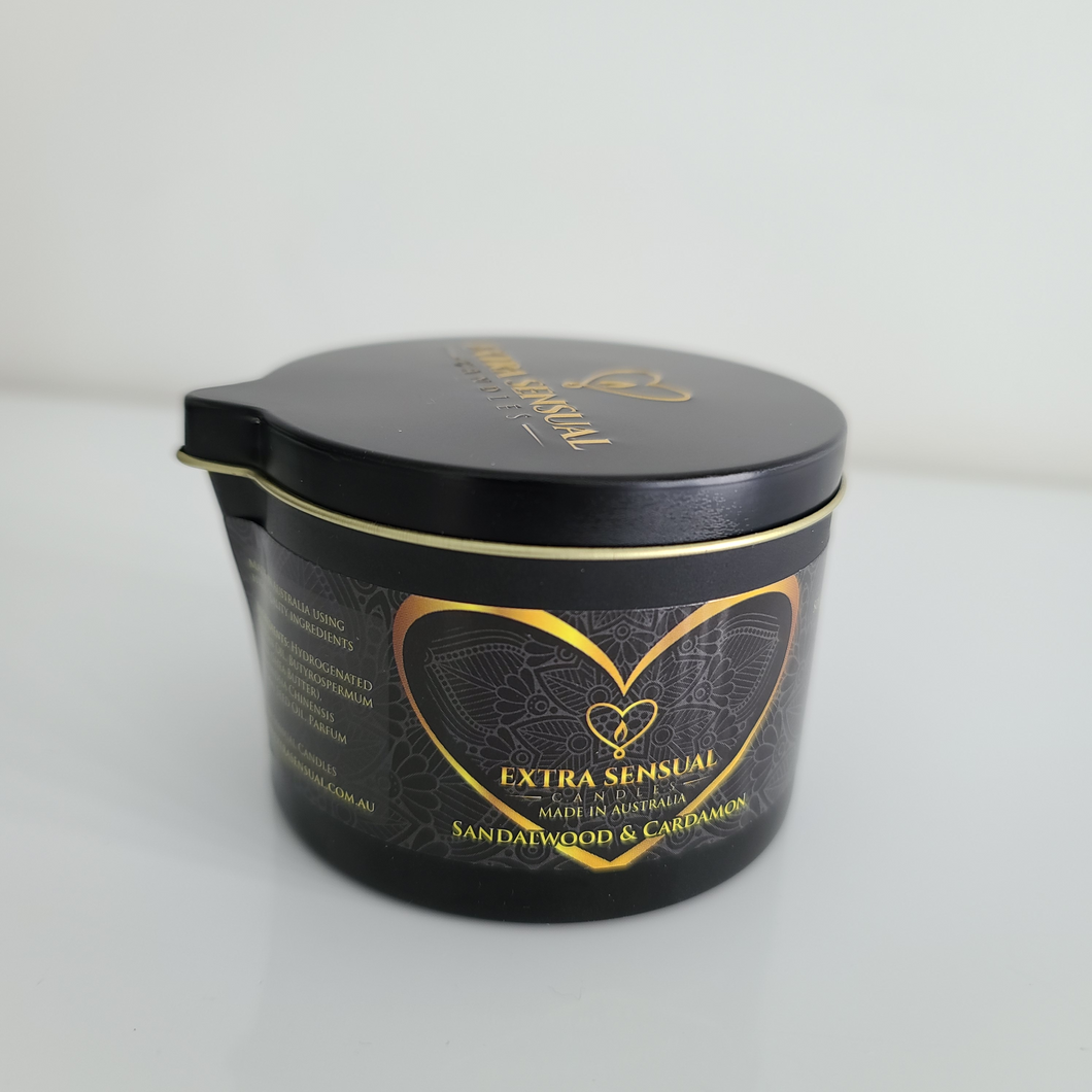 Sandalwood & Cardamon Massage Candle 220g